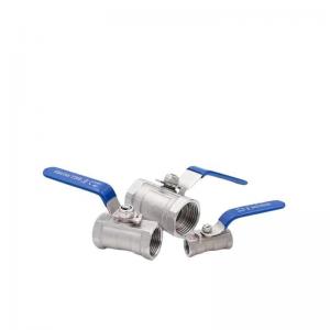 Buy cheap Temperature Normal Temperature 1PC Bsp Thread Ball Valve SS304/SS316 1000wog for Gas product