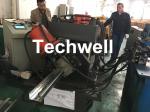 Carbon Steel , Galvanized Coil C Section / channel Roll Forming Machine With 1.5
