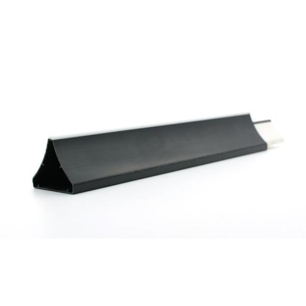 Custom Extrusion Plastic PVC U Channel Rectangular Triangle PE U Channel Profiles Customized