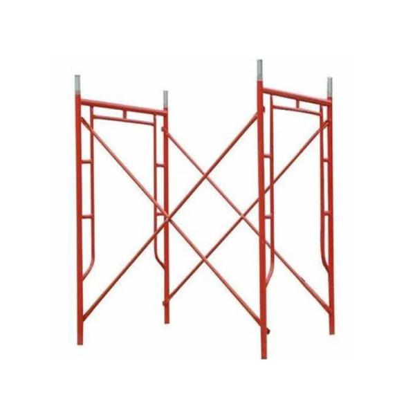 Steel Frame System Structuring High Load Capacity And Spray Plastic Coating
