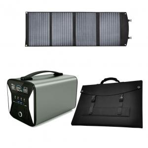 Buy cheap Waterproof Solar Energy System Charging Small Pack 100w 200W Flexible Folded Emergency Solar Panel Kit product