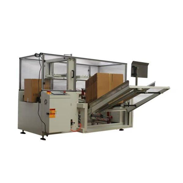 Fully Automatic Vertical Unpacking Machine Industrial Box Unpacking Equipment