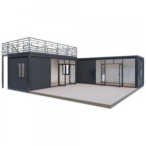 China Luxury 40 Ft Container House Flat Pack Home For Sale on sale