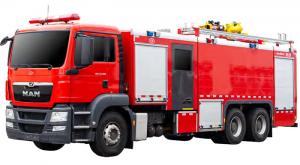Buy cheap Germany MAN Heavy Duty Fire Truck with 12000L Water and Foam Tank product
