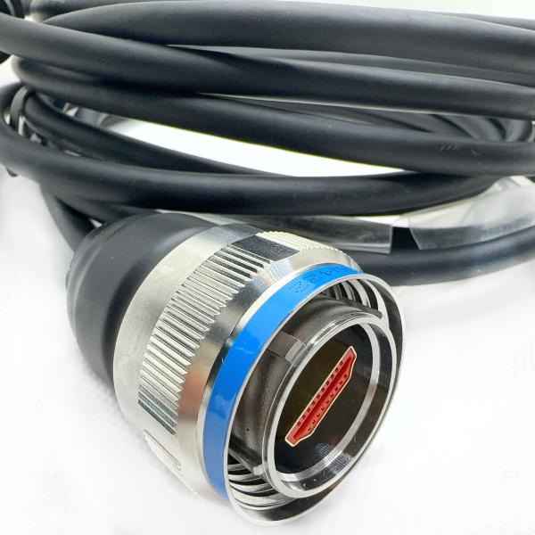 Category D38999 Series Custom Connectors With HDMI Stainless Steel Passivated Work Temperature -65C -200C.YW3 10E06S-01.High Definition Multimedia