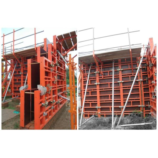 dwg custom Metal Formwork Concrete steel wall formwork oxidation