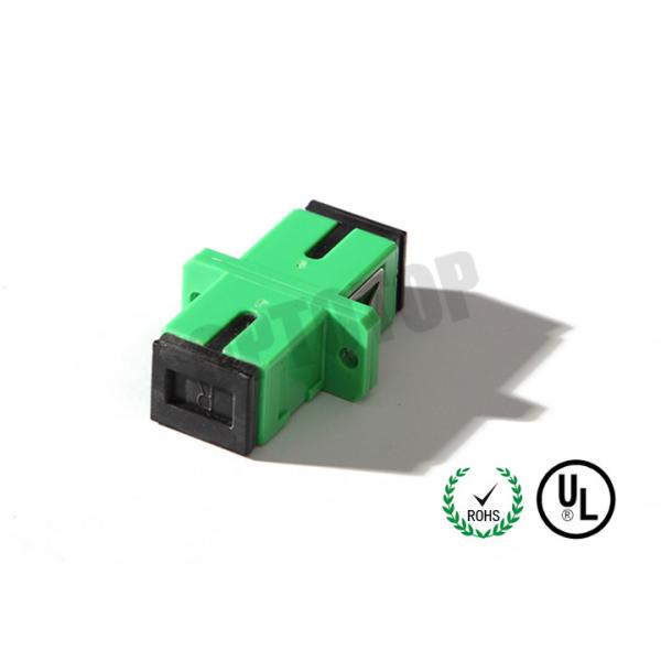 SC / APC Optical Cable Adapter Duplex 2F , SC Fiber Optic Connector Adapters
