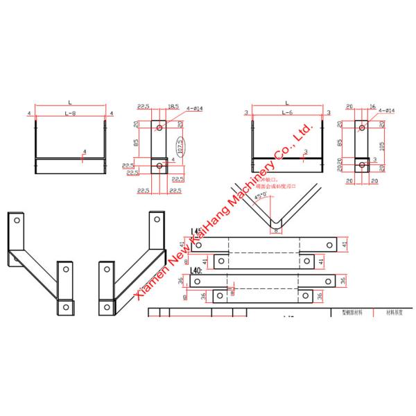 Thickness 4.0mm Steel Angle Profile Purlin Roll Forming Machine