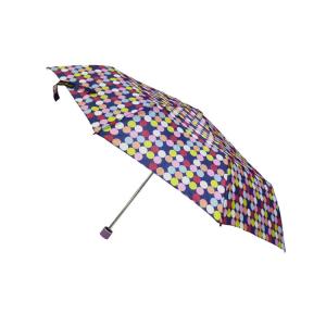 China UV Proof Dot Digital Printing 3 Fold Umbrella For Women on sale
