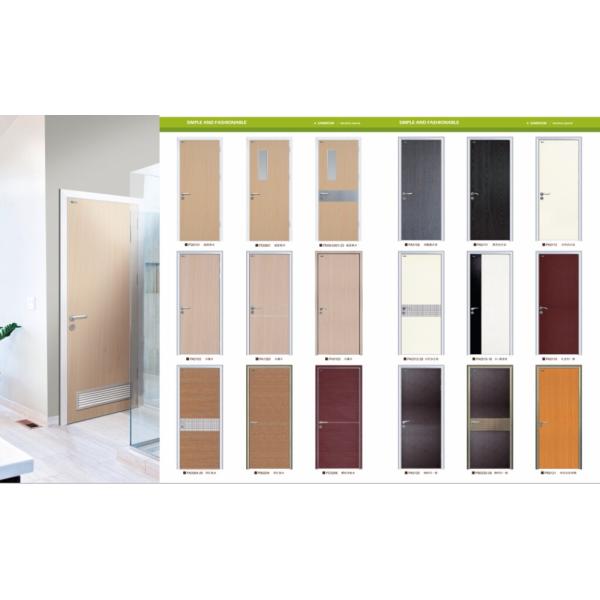 High quality Aluminum Frame Long Lasting Hospital Fire Rated Door