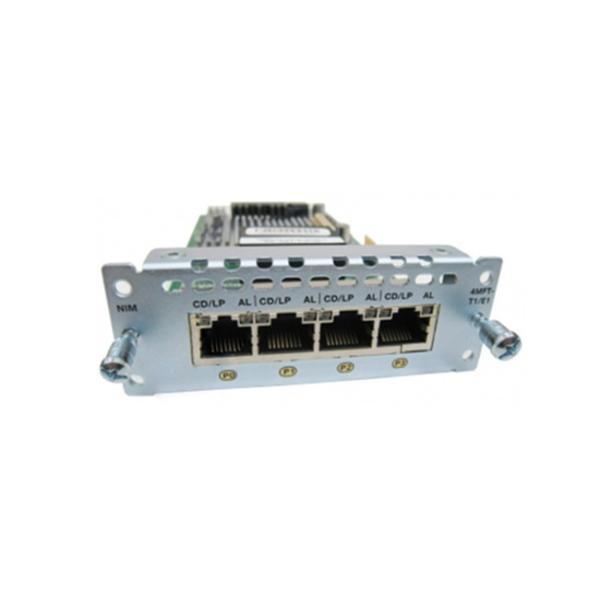 Cisco Ethernet Module Multiflex Trunk Voice / Clear Channel Data T1/E1 NIM-4MFT-T1/E1
