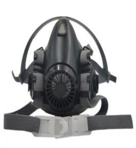 Buy cheap Food Grade Bayonet Half Mask Respirators Durable Construction Silicone Respirator Mask product