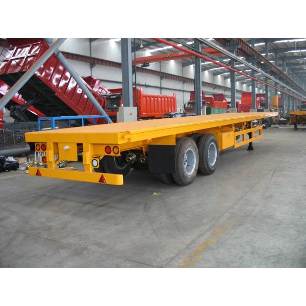 sinotruk 20ft container flatbed trailer