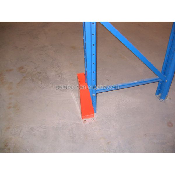 Industrial Warehouse Storage Pallet Rack Metal Iron Upright Protectors Heavy Duty Steel Column Corner Guard Racking Protector
