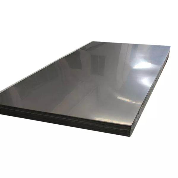 Fireproof Anticorrosive Mirror Stainless Sheet , Acid Resistant Brushed Steel Plate