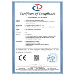 Wetech Electronic Technology Limited Certifications