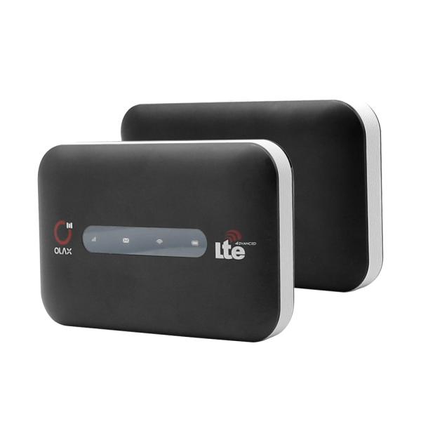 Black Mini 4G Wifi Router With Sim Card Slot Portable Wifi Modem