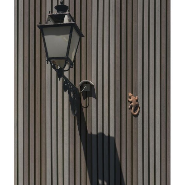 Typically 202mm X 20.5mm Wood Plastic Composite Wall Panel UV Stabilized Long-Lasting Maintenance Free Wall Cladding System
