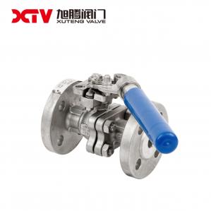 Buy cheap Spring Return SQ41F/11F-16P Stainless Steel Ball Valve for Industrial Applications product