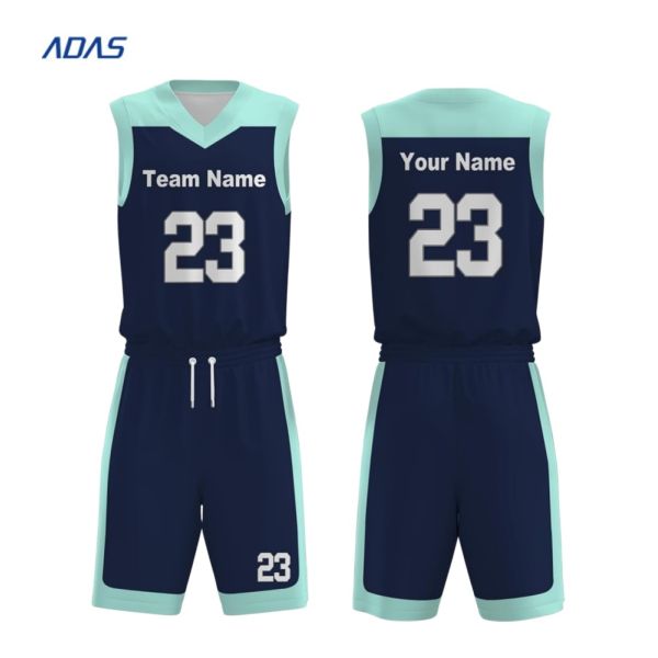 Custom Basketball Reversible Jersey Mesh Polyester Quick Dry Basketball reversible uniform