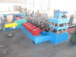 Freeway Guardrail Galvanized Steel Plate Cold Forming Machine for Road Safety Barrier Use PLC Automatic Control