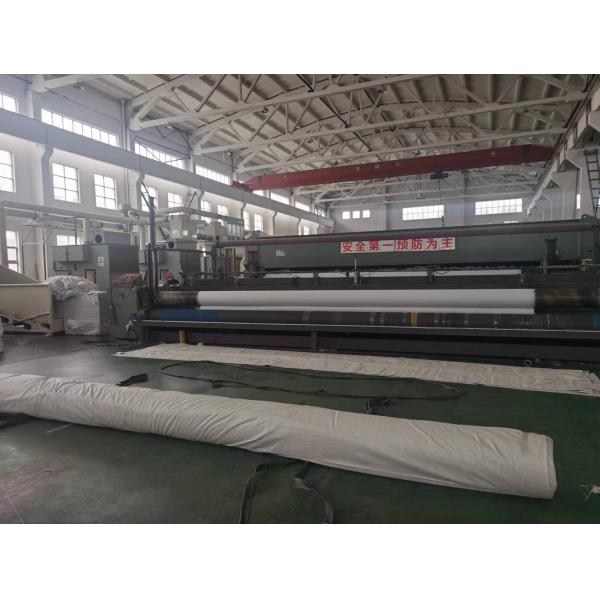 High Strength Polyester Nonwoven Geotextile Staple Fiber For Engineering Protection