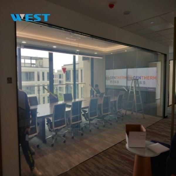 Impact Resistance Smart PDLC Glass Light Control High Tech Smart Laminated Glass