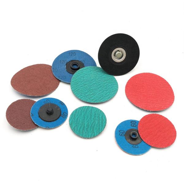 Deburring and Rust Removal Made Simple with 2 Inch Grit 60 Ceramic Quick Change Disc