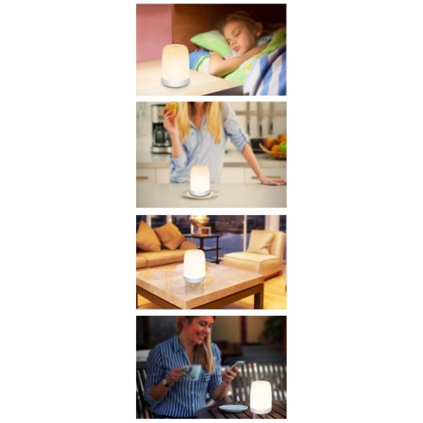 1.2W DC5V Rechargeable Nursery Night Light With Dimmable RGB