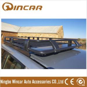 China Steel car roof luggage carrier , body / iron+ brake / steel Car roof racks on sale