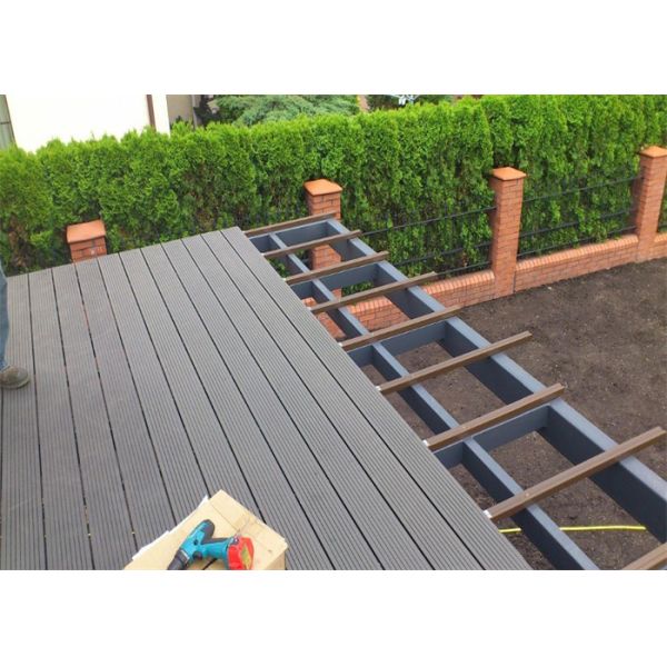 Waterproof Eco-Friendly Easy Maintenance WPC Decking Board for Outdoor and Commercial Use