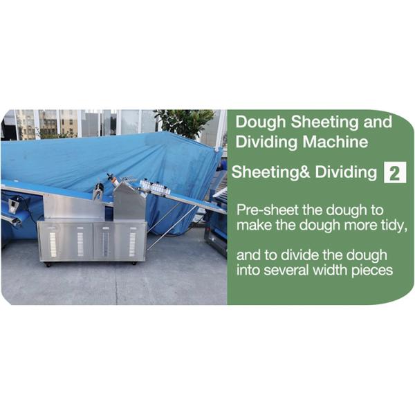 Dry Toast Ropes Forming Machine Used In Middle And Big Food Plant