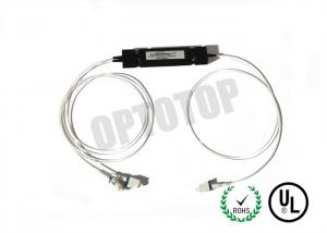 Buy cheap FBT Single Mode Fiber Coupler 0.9mm , Custom Fiber Optic Coupler Splitter product