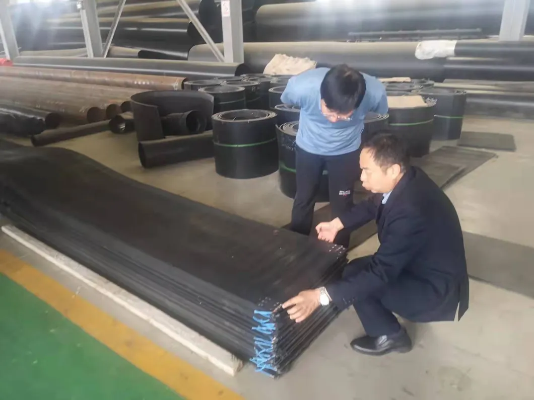 HDPE Electro Fusion Tape Shrink Sleeves Product Line for HDPE Structured Wall Spiral Pipe