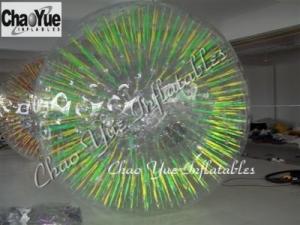 2.8x1.8m Shining Inflatable Zorb Ball for amusement park