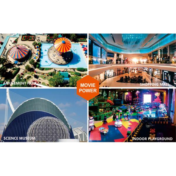 Horror Theme 3 Dof Immersive Motion Simulator Machine