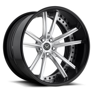 Buy cheap Customized Alloy Rims For lAMercedes-Benz AMG GTS / 21inch 2-Piece Forged Wheels Custom Bolt Pattern 5x112 product