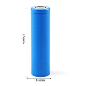 Buy cheap 3.7V 2200MAH 18650 Lithium Battery Cylindrical For Flashlight product