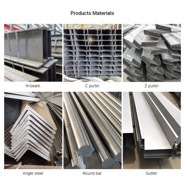 Professional Design Fast Installation Wide Span Workshop Building Prefabricated Structure Workshop Steel Bonded Warehouse