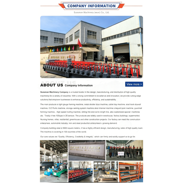 Galvanized Steel Iron Door Frame Making Machine PLC Control 18 Stations