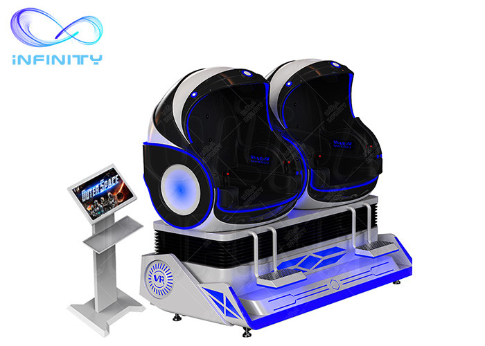 Buy cheap Earn Money Double Seats Virtual Reality 9D Egg Chair 9D Egg VR Cinema 9D VR from wholesalers