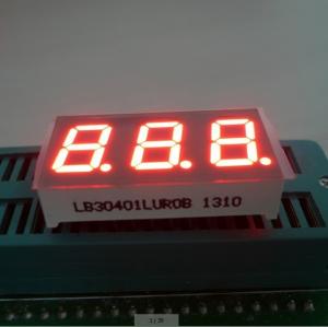 Buy cheap Triple Digit 7 Segment LED Digital Display For Instrument Panel Indicator 0.40 inch product