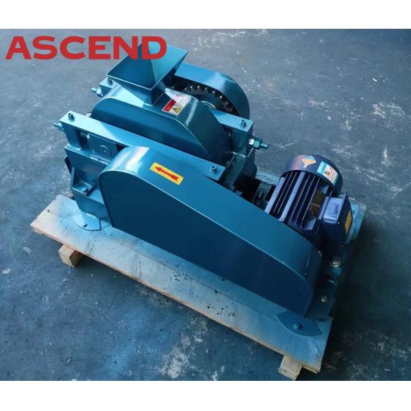 Small Lab Double Roller Crusher Machine To Crush Iron Gold Copper Ore Stone For Laboratory Testing