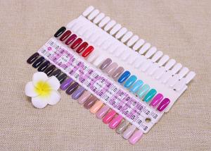 Buy cheap White 36 Colors Nail Art Tips Card Nail Display Board / False Nail Manicure Tools product