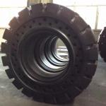 Tire Manufacture of solid pneumatic skid steer loader tire used for wheel rim 10