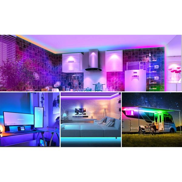 SP608E Bluetooth LED Strip Smart Controller Full Color 8CH Independent Signal