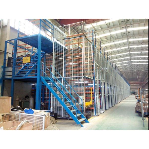 Multi Level Warehouse Metal Shelving Support Mezzanine Attic Rack