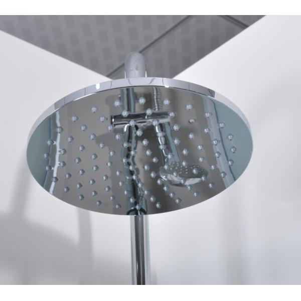 Silver Profiles Replacement Curved Corner Shower Units Enclosed Shower Room