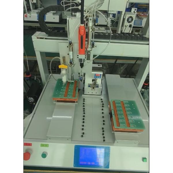 RS-LD401-2E Automatic Machine For Heat Sink Glue Dispensing And Screw Fastening Machine