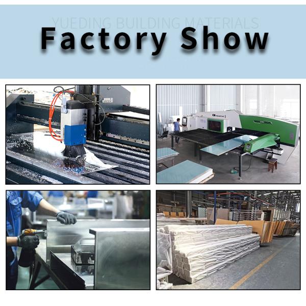 Door Head Aluminum Corrugated Panels Semi Circular Concave Convex Anti Corrosion